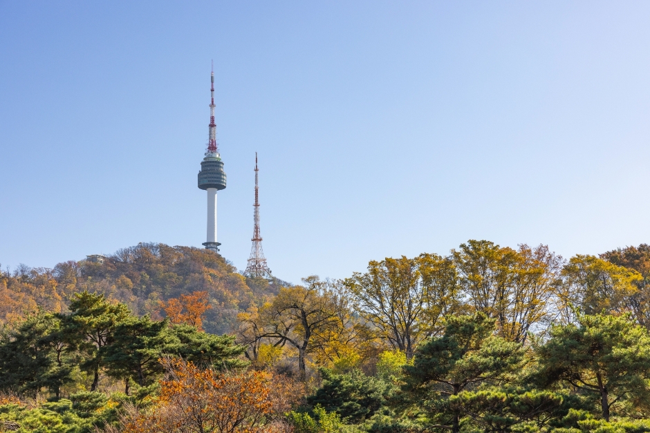 서울 남산과 N서울타워